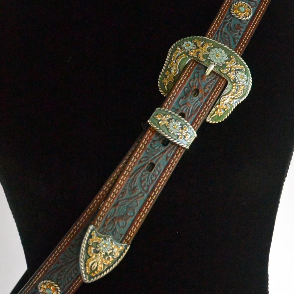 Nocona Womens Western Belt w/Bling Size XL